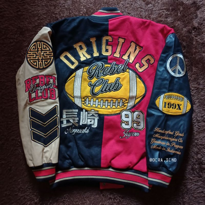 VARSITY JACKET MEMPHIS - REBEL