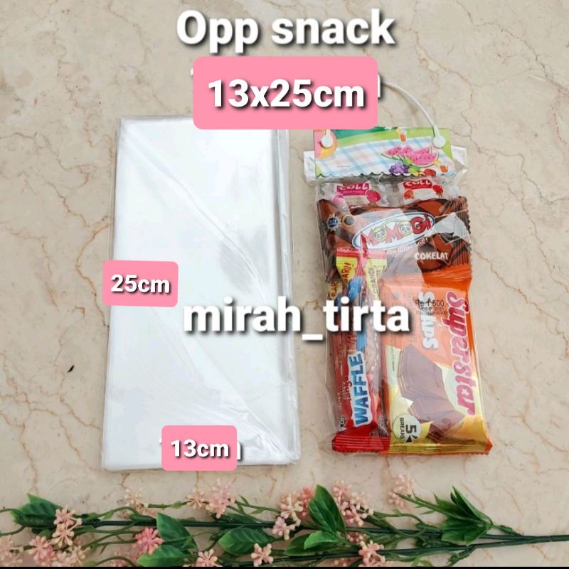 

25 LEMBAR PLASTIK SAJA OPP SNACK LEBARAN IDUL FITRI. PLASTIK ULANG TAHUN .KANTONG PLASTIK OPP 13X25