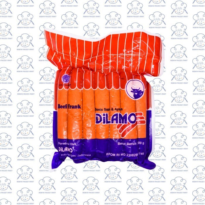 

dilamo beef frank sosis sapi ayam 900gr