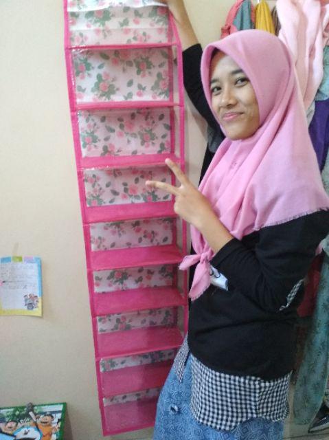 Set 5in1 Rak Gantung Non Resleting Hjo Hso Hbo Underwear Pouch