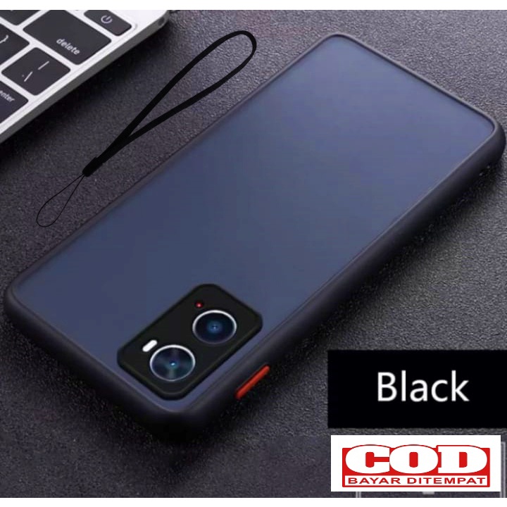 OPPO A76 2022 - Acrylic Case OPPO A76 2022 silikon case 2 tone doft with oil casing bumper CASE MATT