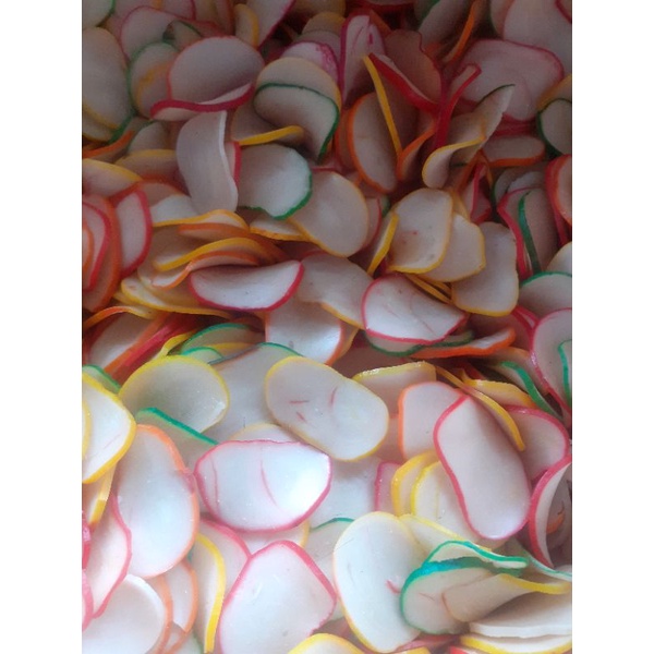 

Krupuk Bawang (250 gr) / kripik bawang / opak bawang / krupuk warna / kripik enak