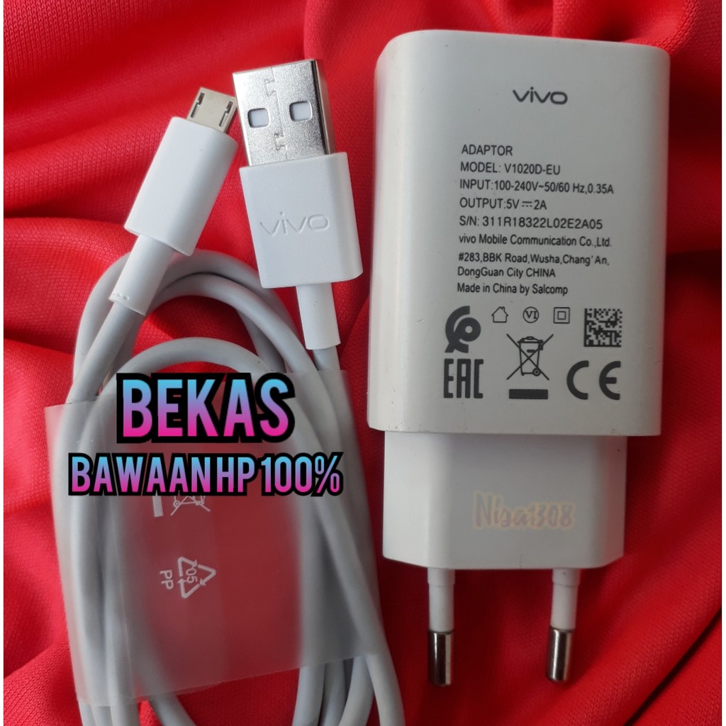 Charger vivo y12 y15 v9 y95 y83 original bawaan hp 100%