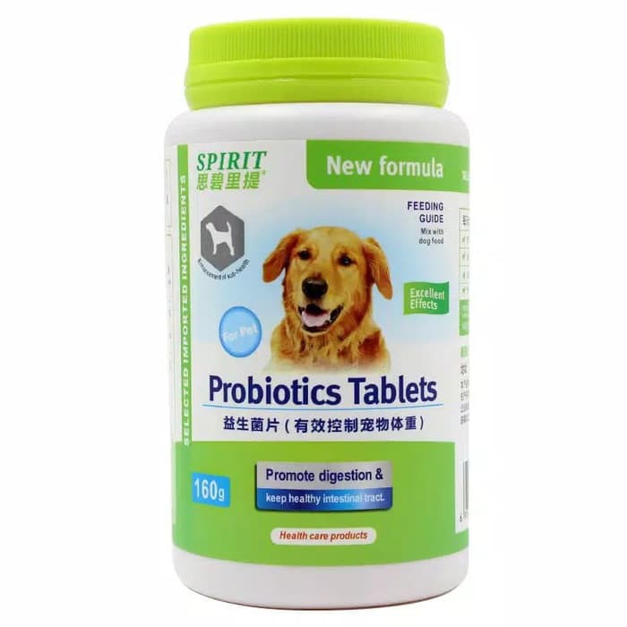 SPIRIT PROBIOTIC TABLET - VITAMIN ANJING