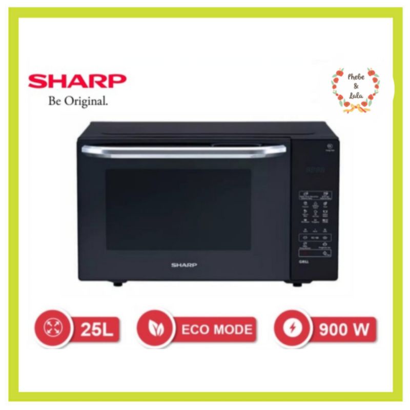 Sharp Microwave R-735MT(K)/(S) Grill Oven 25L 25 Liter R735MT K S