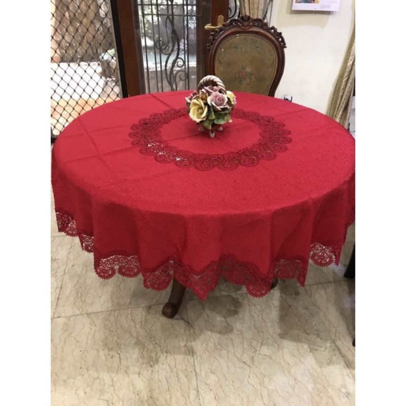 TAPLAK MAKAN KAIN SG JAGUAR EMBOS 6-8 KURSI IMPORT