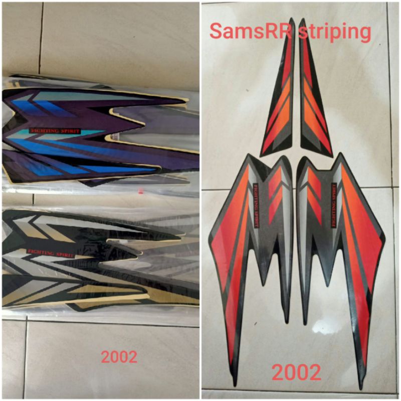 Striping RX KING 2002