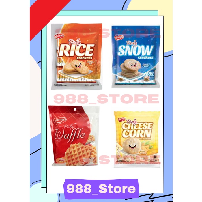 

NARAYA RICHY RICE - SNOW - WAFFLE - CHEESE CORN