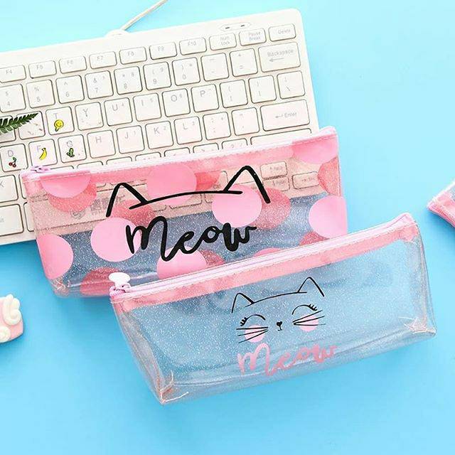 

Tempat Pensil Transparant | Transparant Pencil Case | Tempat Pensil Unik