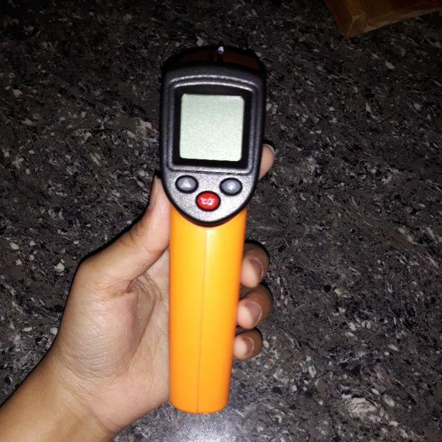 Thermometer Termometer Gun Non Contact Contactless Thermogun Termogun Digital Infrared Pengukur Suhu