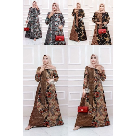 GAMIS BATIK JUMBO BUSUI