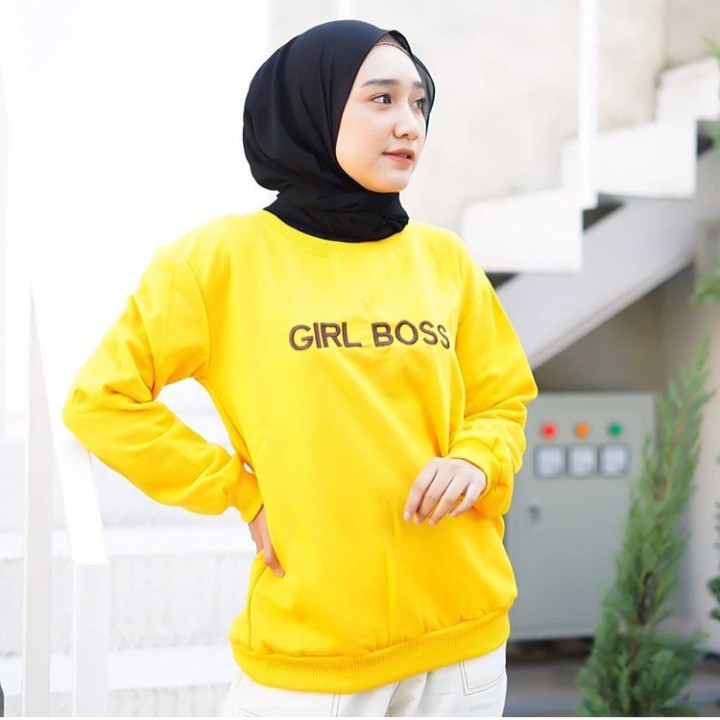 Sweater Wanita Bandung Murah Berkualitas-Girl Boss