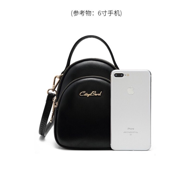 New 2020 Tas selempang mini ENDOG-POLOS ada lubang earphone full set music fest