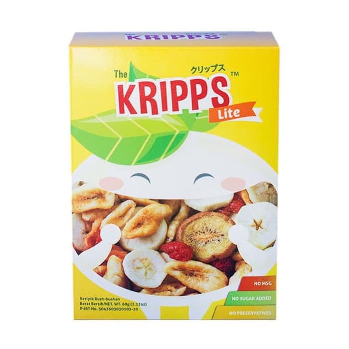 

The Kripps Lite Fruits 60gr ~ kp1888