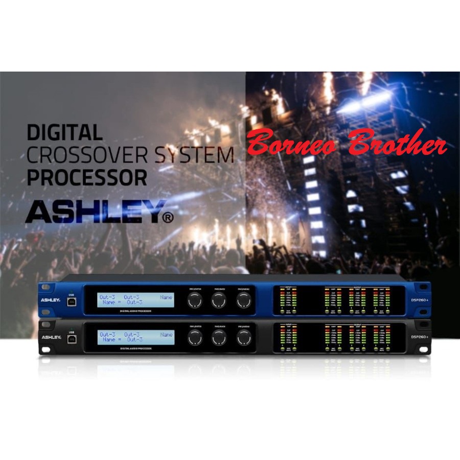 Speaker Management Ashley DSP 260+ DSP260+ Original DLMS 2in / 6out