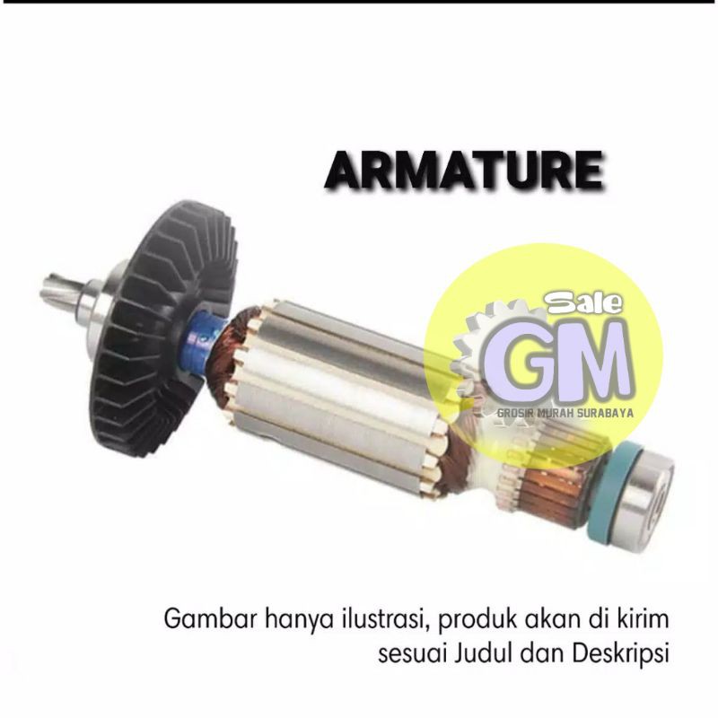 Armature Angker Gerinda Tangan Modern M2350 M 2350 Original Asli MODERN