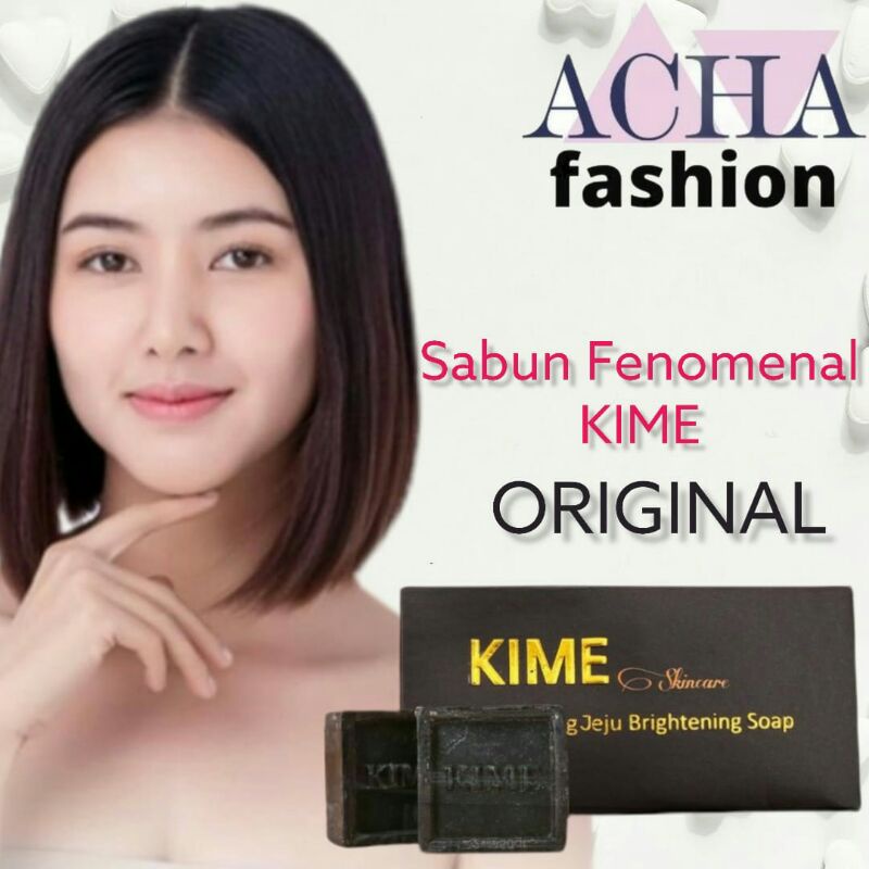 SABUN KIME SKINCARE JEJU ORGINAL BPOM / KIME SOAP ORIGINAL  SABUN KIME KINCLONG MENCERAHKAN KHASIAT 