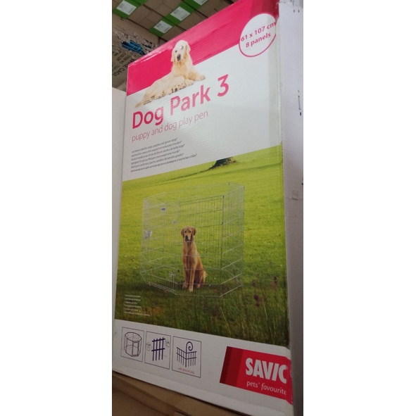 SAVIC DOG PARK 3 - KANDANG PAGAR ANJING / KELINCI / HEWAN KECIL