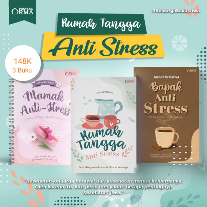 Rumah Tangga Anti Stress RTAS (3 buku)