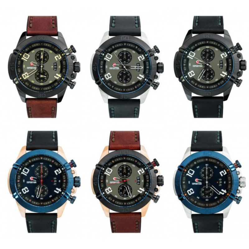 JAM TANGAN PRIA EXPEDITION E6763/E 6763 ORIGINAL GARANSI RESMI SATU TAHUN