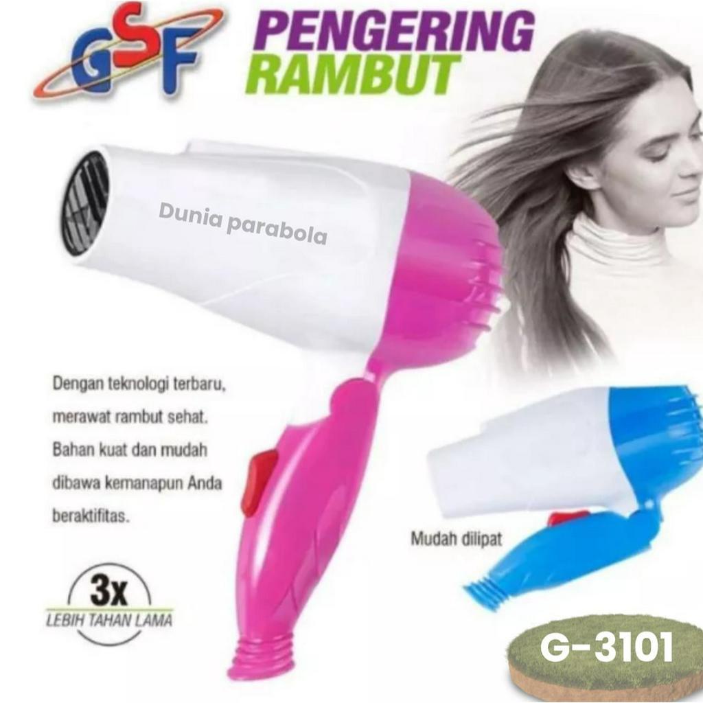 Hair Dryer gsf Mini Foldable GSF 3101 / Pengering Rambut Lipat