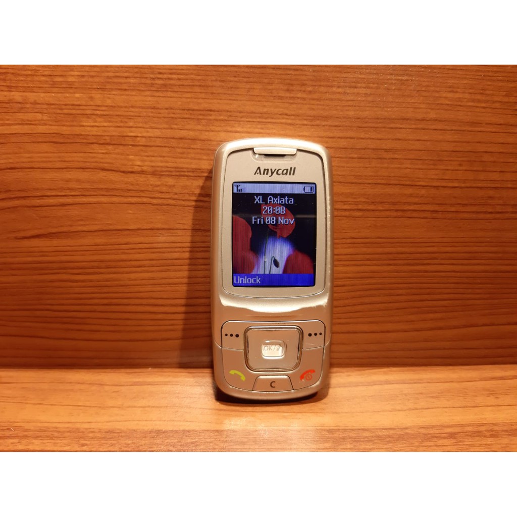 Hp Jadul Samsung SGH C308 Slide Mewah Siap Pakai Normal Not D900 Or U700 Or U600