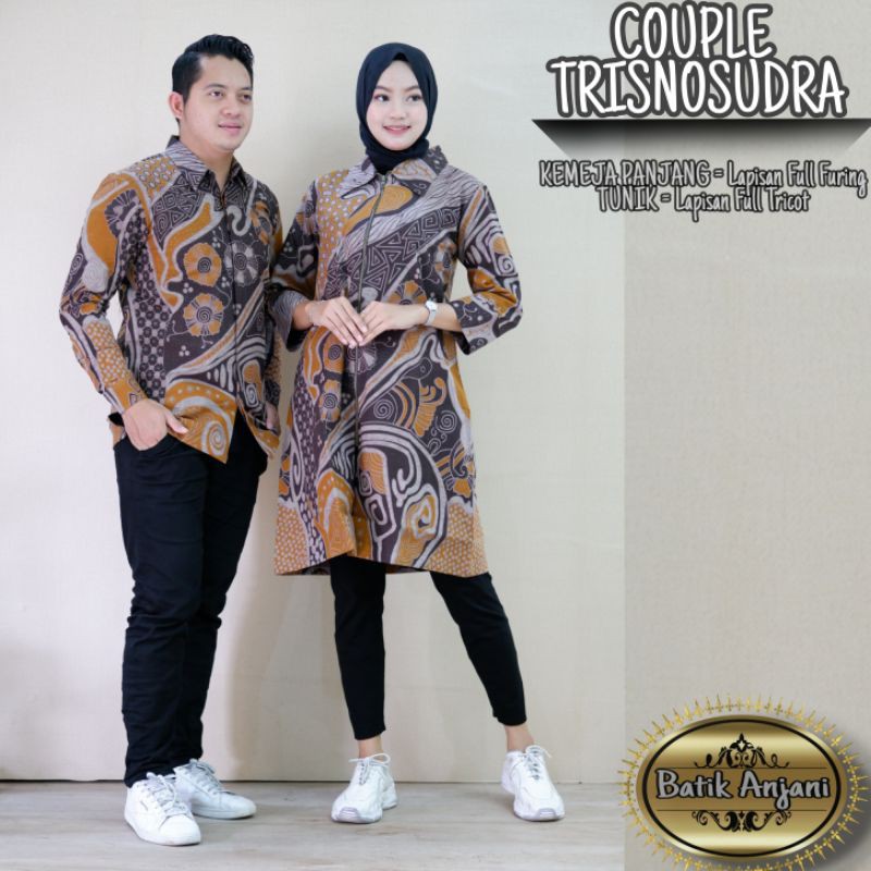 Batik sarimbit/couple tresnosudra.premium batik lapisan dalam