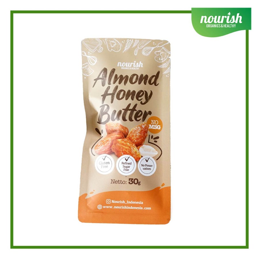 Almond Honey Butter - Almond Rasa Madu Butter 30gr