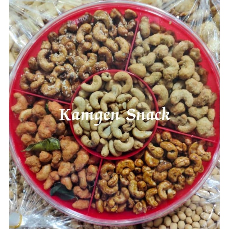 

Kacang Mede Tray,5 rasa