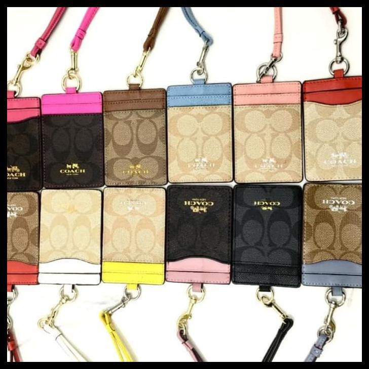 

Coach ID Lanyard Signature FREE ONGKIR