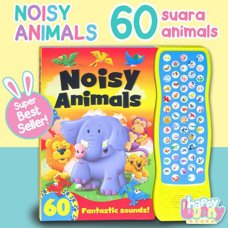 Noisy Animals Sound Book with 60 Animal Sounds! (HB) | Shopee Indonesia