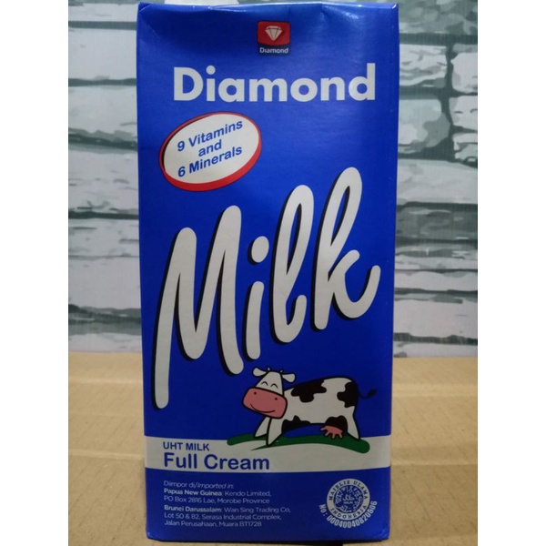 

Diamond Susu UHT full cream 1000ml
