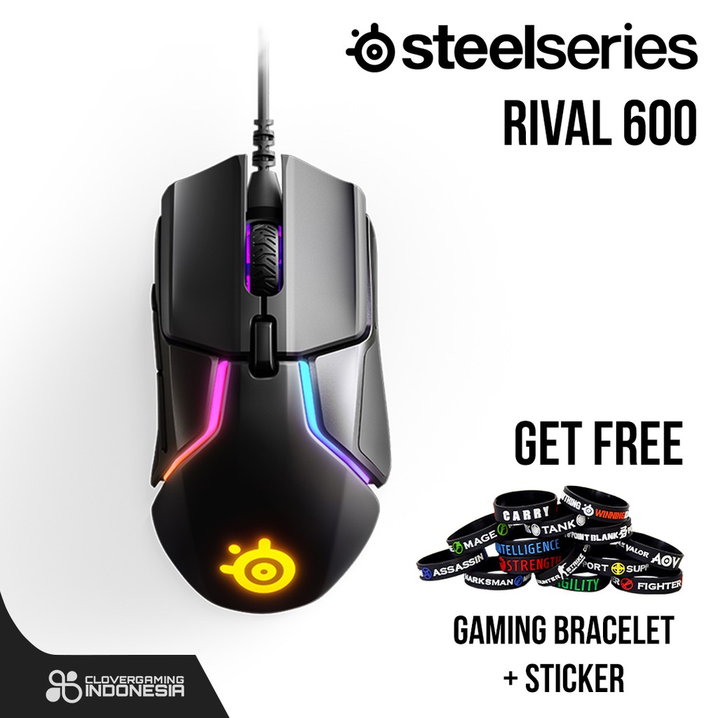 Steelseries Rival 600 Gaming Mouse - Original Garansi Resmi