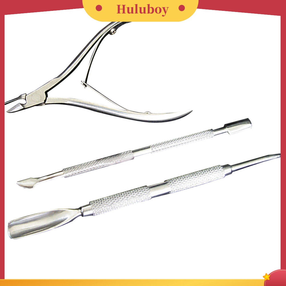 Huluboy Huluboy♡ Set Gunting Kuku / Kutikula Bahan Stainless Steel