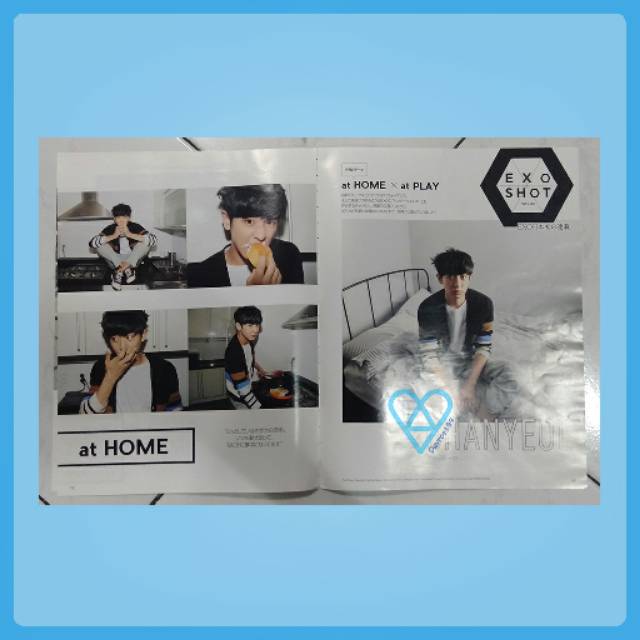 Chanyeol EXO Official Japan Magazine Page 4 Halaman 3 Lembar Majalah
