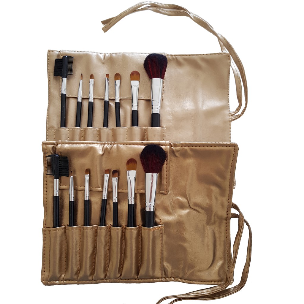 Dompet Make Up Brush Set 7 in 1 Packingan Tas Make Up Tools Kosmetik Kuas Set 7 in 1