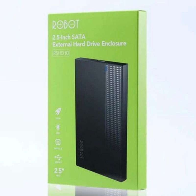 Robot RSHD10 Enclosure Case External Hard Drive Hardisk SSD HDD USB3.0 2.5 Inch SATA