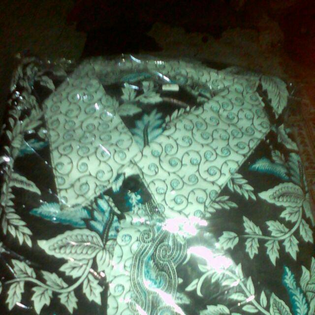 New Arrival Distro Batik Pria Bordir Sogan Hrb026 Batikaf Notoarto Batik Ipnu-ippnu Hem Pria  Dengan