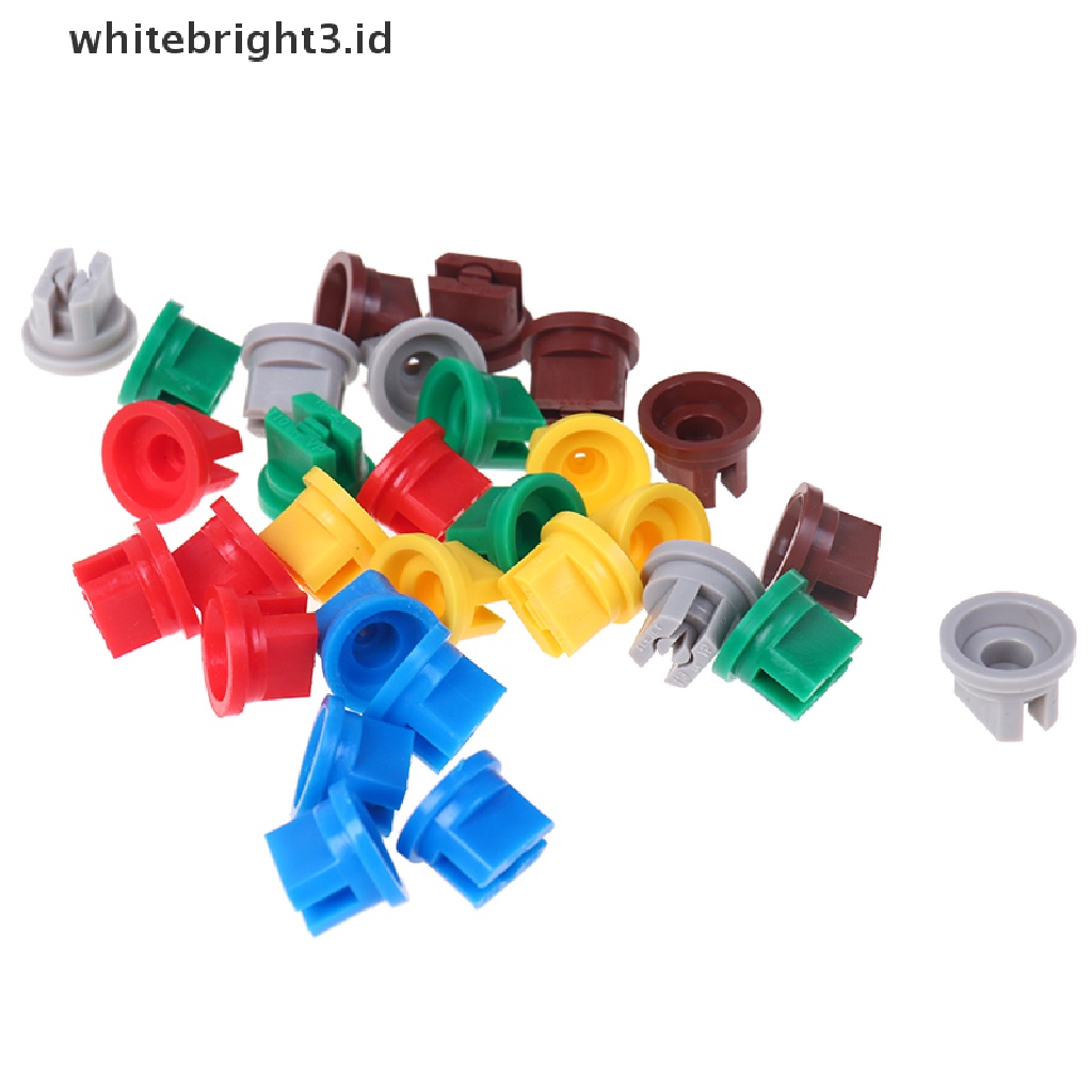 (whitebright3.id) 5pcs Nozzle Spray Atomisasi Tekanan Tinggi Bentuk Kipas Untuk Irigasi Tanaman