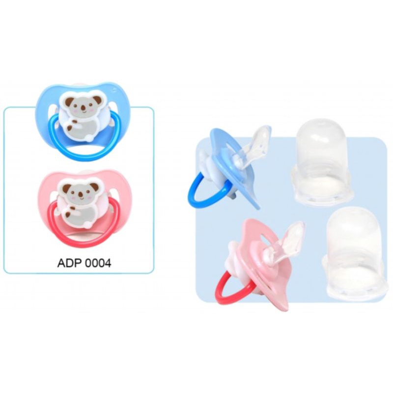 ADP0004 Lusty Bunny Orthodontic Pacifier with Cover