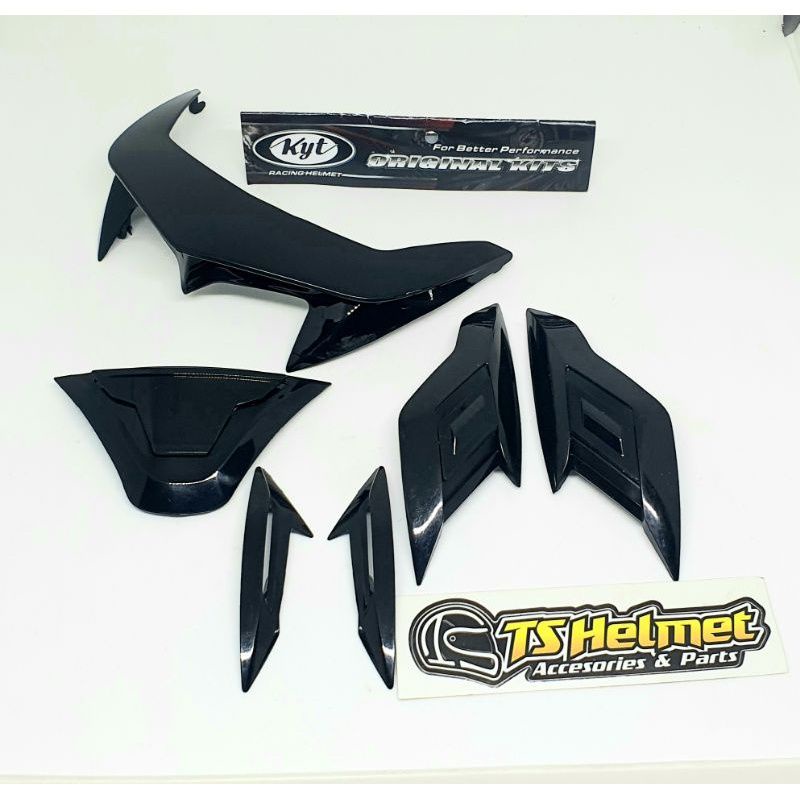Sparepart Helm KYT R10 chinvent Spoiler airvent original KYT