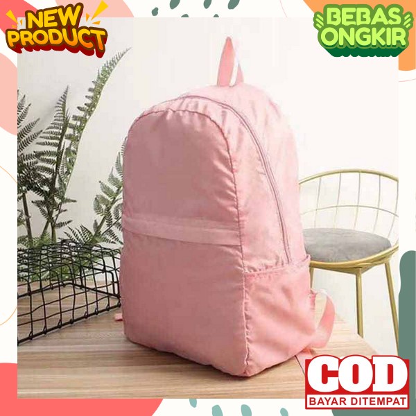 Rengsel Hangout Rangsel Traveling Bag Pack Sokolah Stylish Casual Bagpack Skolah Simpel Elegan Tas G