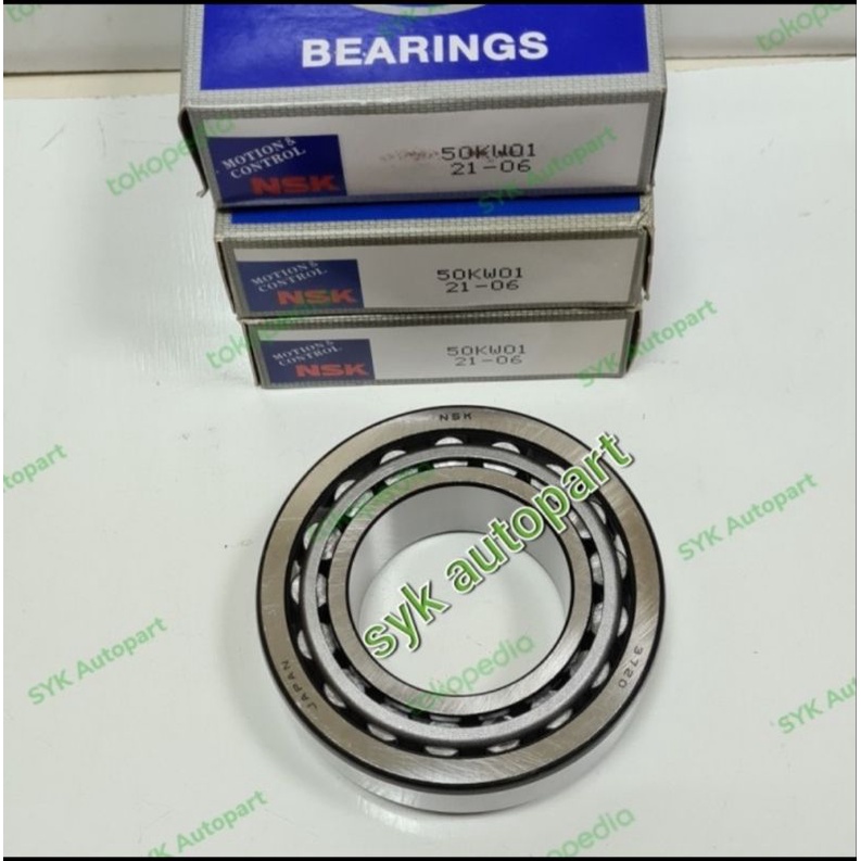 BEARING RODA DEPAN DALAM PS CANTER PS 120 /50 KW 01 NSK