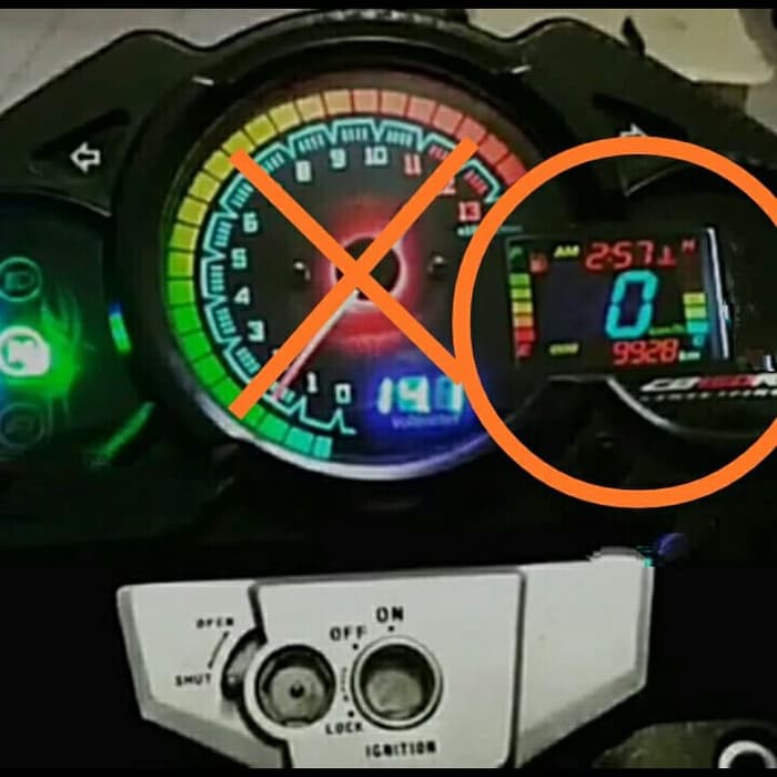 Cb150R Paket modif sticker lcd speedometer Cb 150 R