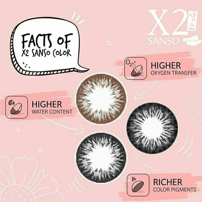 SOFTLENS X2 SANSO BLACK SERIES MINUS (-0.50 s/d -2.75) PRODUCT BY EXOTICON