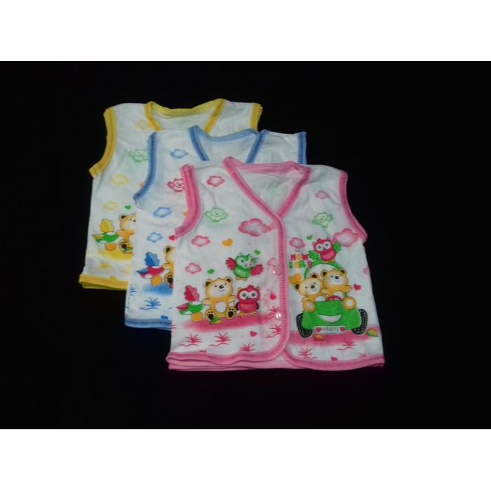 Baju Bayi Atasan Tanpa Lengan Baju Kutung Baby Newborn Baju Bayi Atasan Tanpa Lengan Baju Kutung Baby Newborn