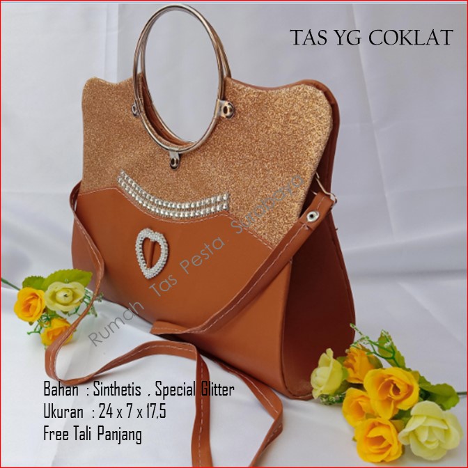 Tas Unik,Tas Elegan ,Tas Slempang,TAS YG COKLAT