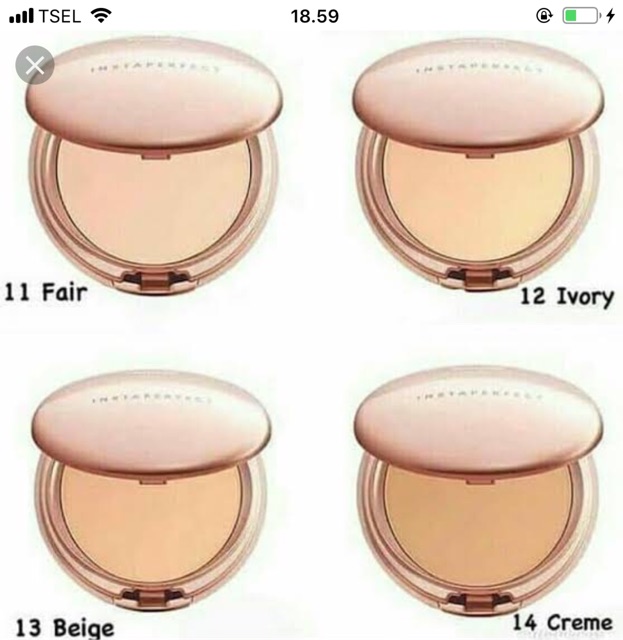 Wardah Instaperfect Matte Fit Powder Foundation / refill 13g KEMASAN BARU