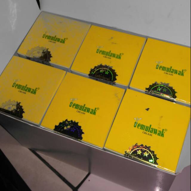 

Cream temulawak susun