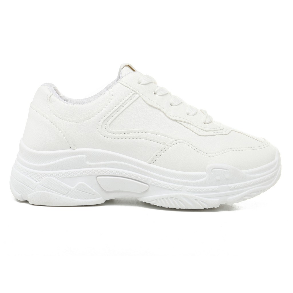 PVN Jimin Sepatu Sneakers Wanita Sport Shoes 512 White-2